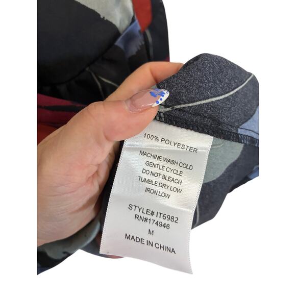 Hudson Gray Art Deco Teacher Career Contemporary M Long Sleeve Blouse Novelty - Picture 3 of 5